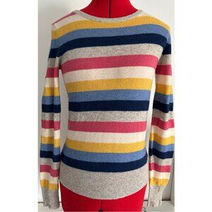 Multicolor Cashmere Sweater XS